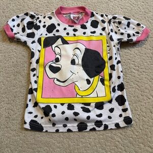 Vintage Walt Disney 101 Dalmatians JogTogs Large 6X Kids Sears Made in USA